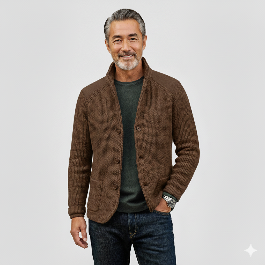 FRANCESCO | ラグジュアリーなニットカーディガン