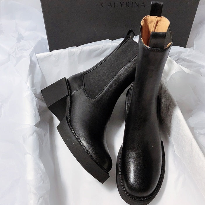 チェルシーサイドゴアショートブーツ