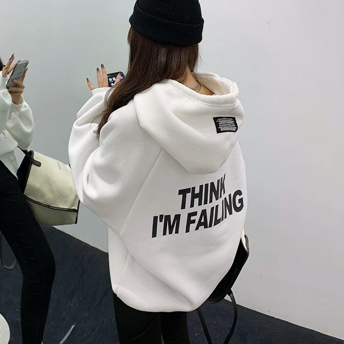 オーバーサイズロゴパーカー