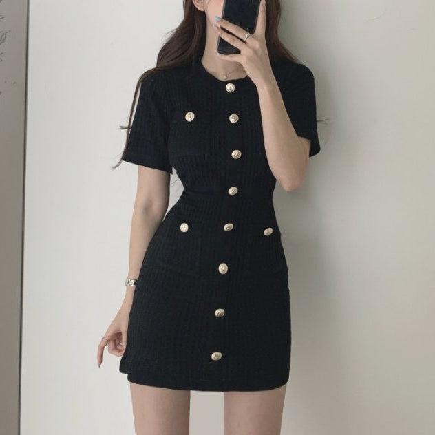 レトロニッチニットワンピース