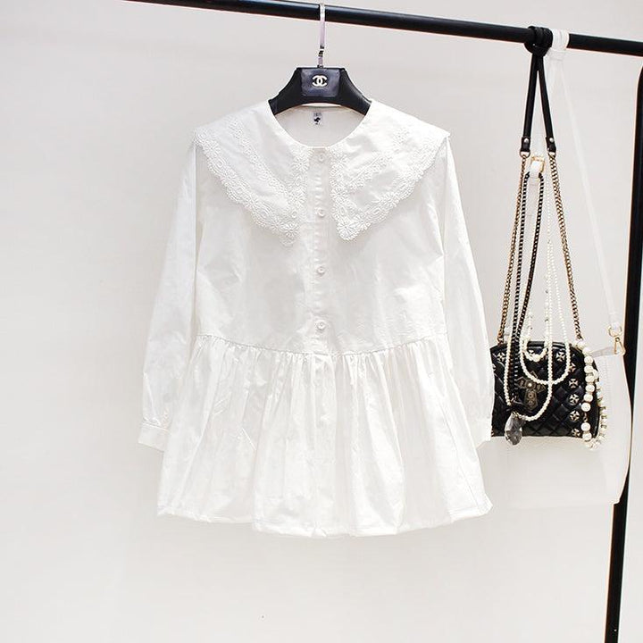 ビッグカラーベビーシャツ