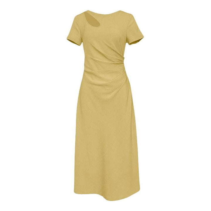 アシンメトリーロングドレス