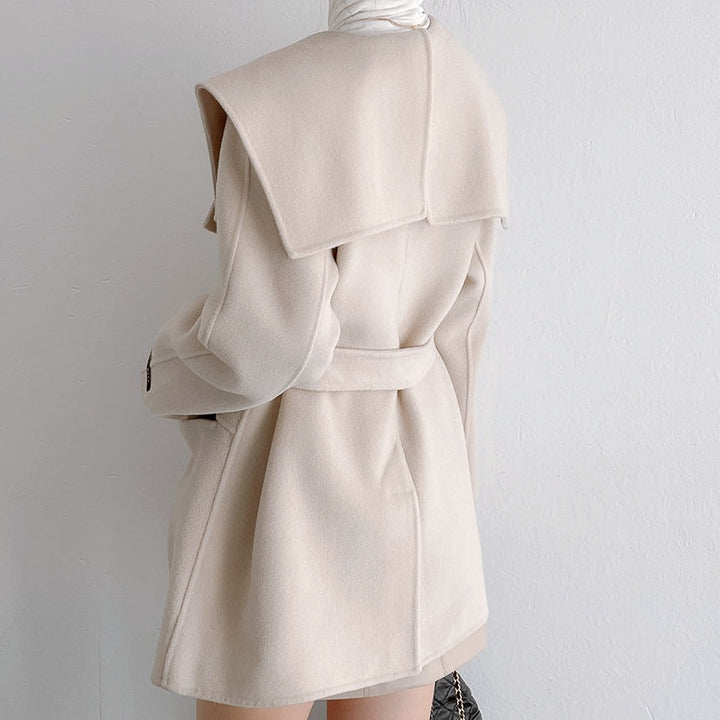 セーラーカラーハンドメイドコート