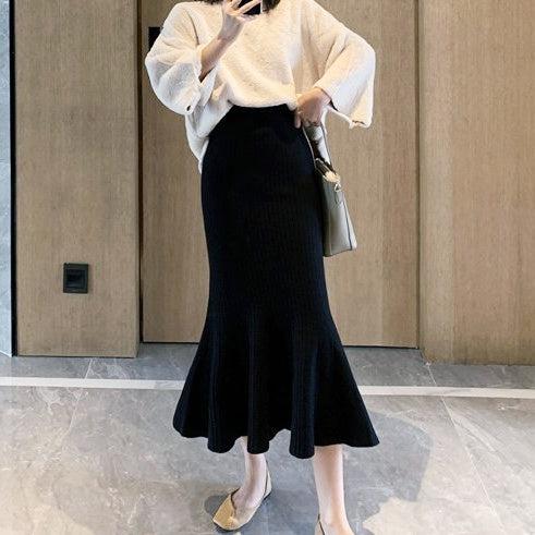 マーメイドニットスカート