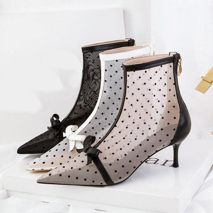 ドットフェアリーショートブーツ