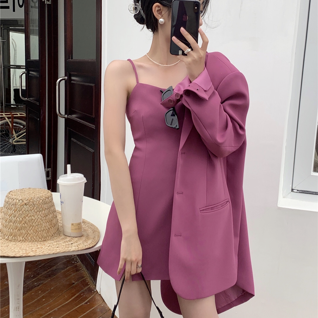 ジャケットキャミドレスセット