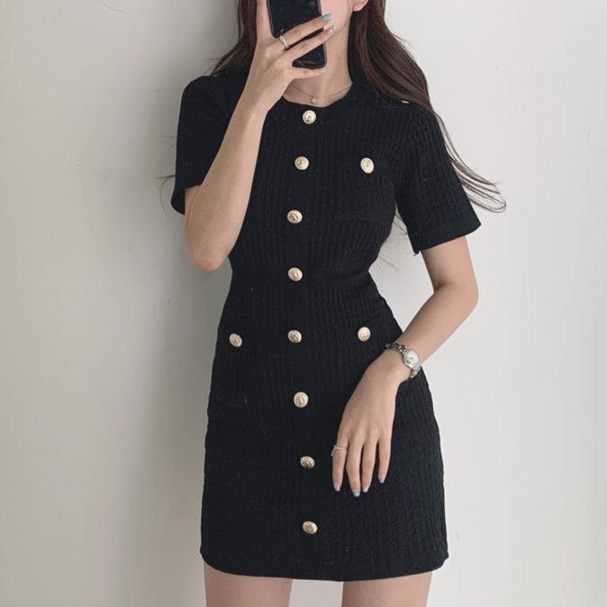 レトロニッチニットワンピース