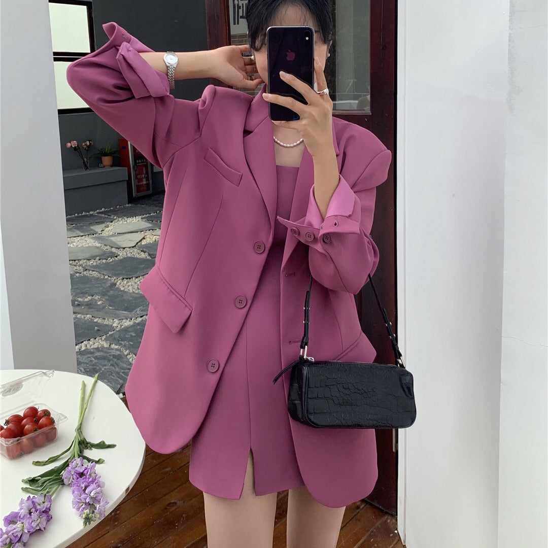 ジャケットキャミドレスセット