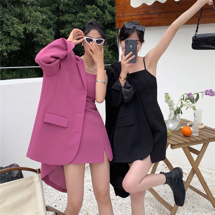 ジャケットキャミドレスセット