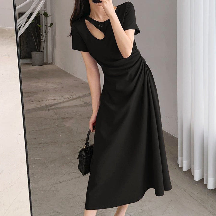 アシンメトリーロングドレス