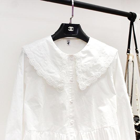 ビッグカラーベビーシャツ