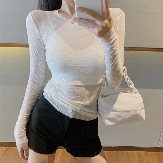 ムーンシースルートップス