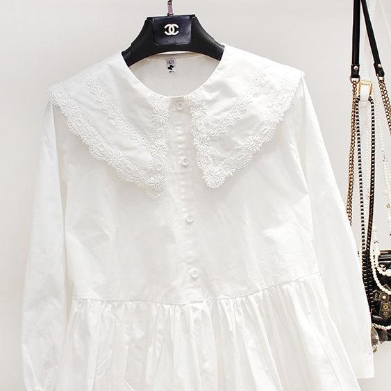 ビッグカラーベビーシャツ