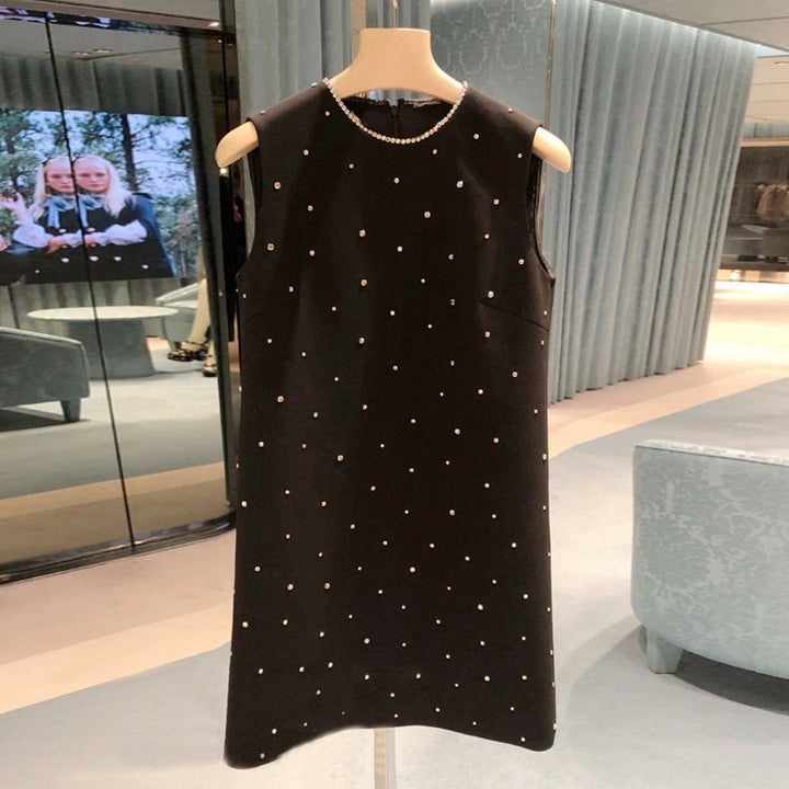 ノースリーブビジュードレス