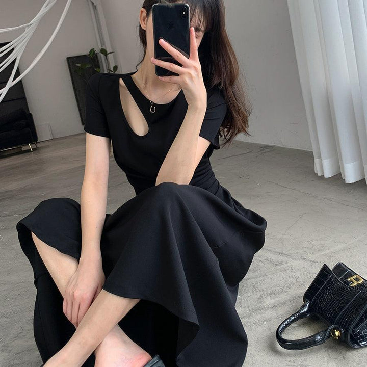 アシンメトリーロングドレス