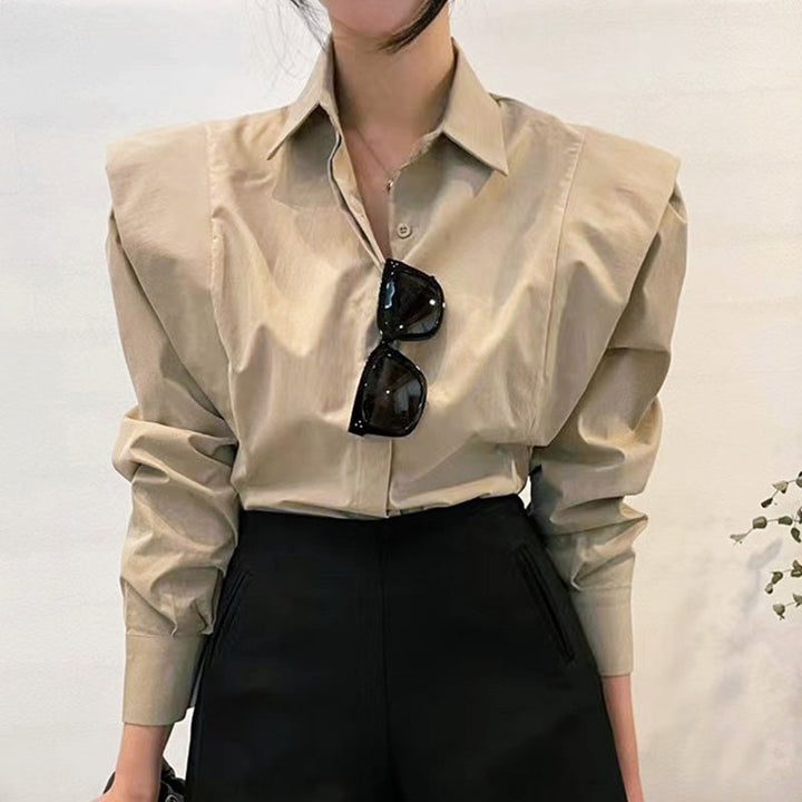 デザインショルダーシャツ