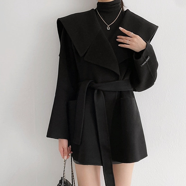 セーラーカラーハンドメイドコート