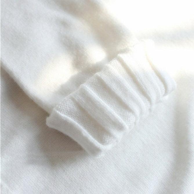 ハイネックニットプルオーバー