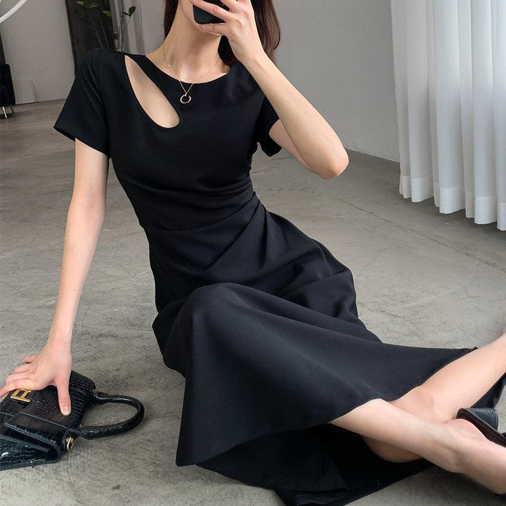 アシンメトリーロングドレス