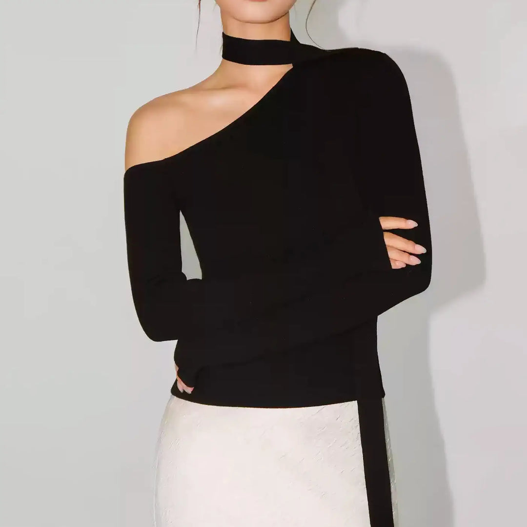 オフショルダータイトップス