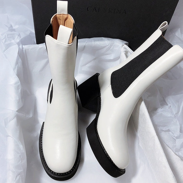 チェルシーサイドゴアショートブーツ