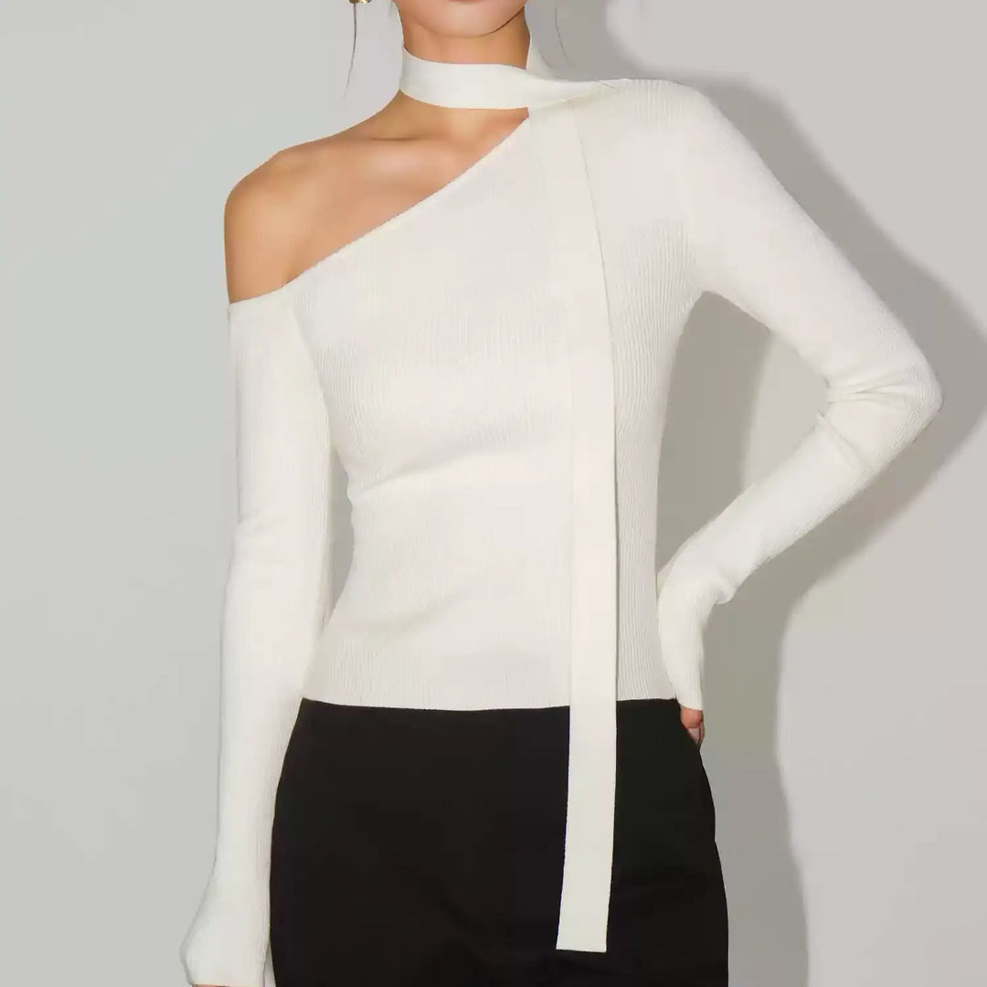 オフショルダータイトップス