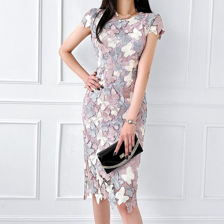 バタフライレースワンピース