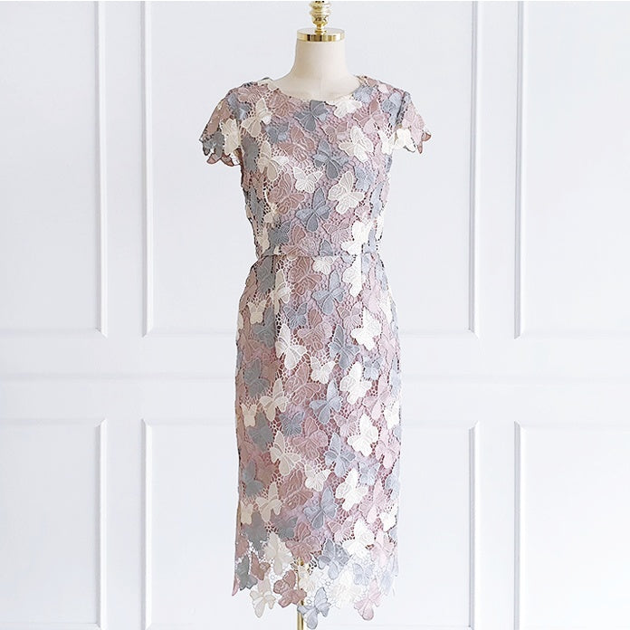 バタフライレースワンピース