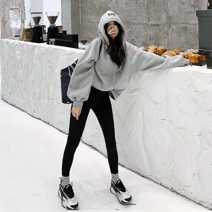 オーバーサイズロゴパーカー