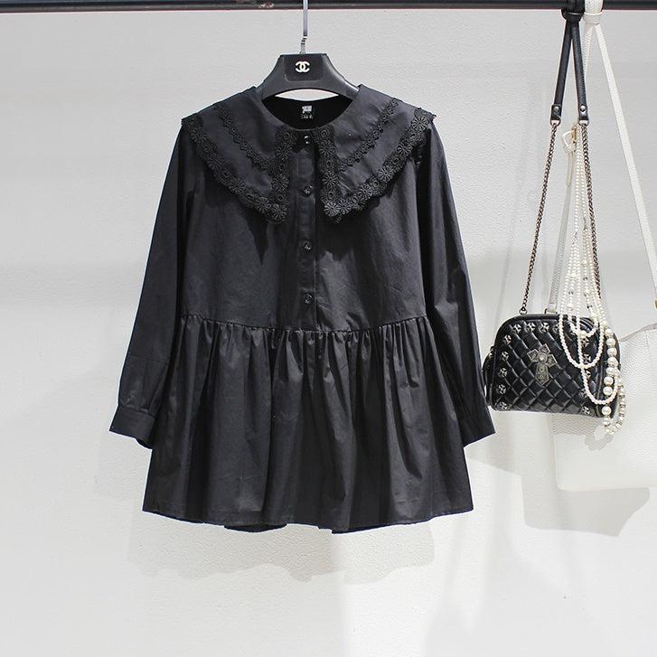 ビッグカラーベビーシャツ