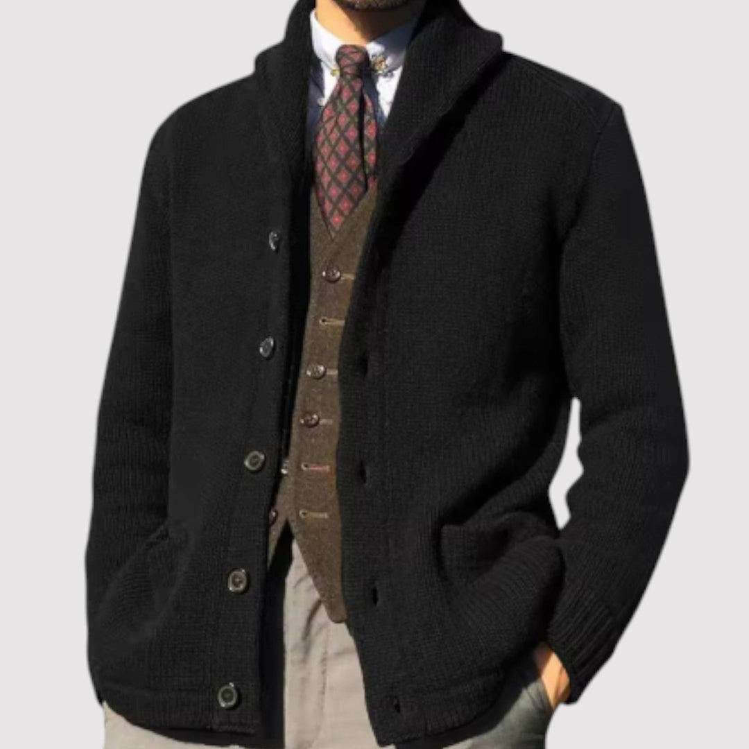 JUNPEIH | プレミアム・ボタン・セーター