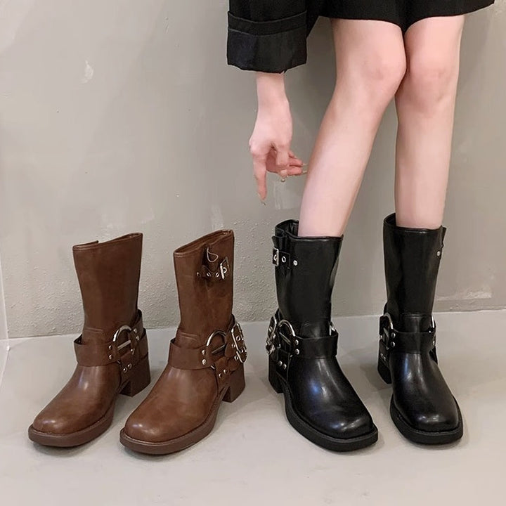 ベルトデザインエンジニアブーツ