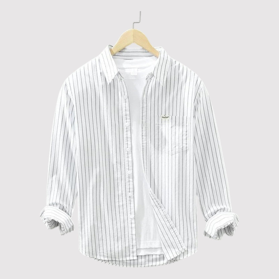 EDMUND | 快適なリュクス長袖シャツ