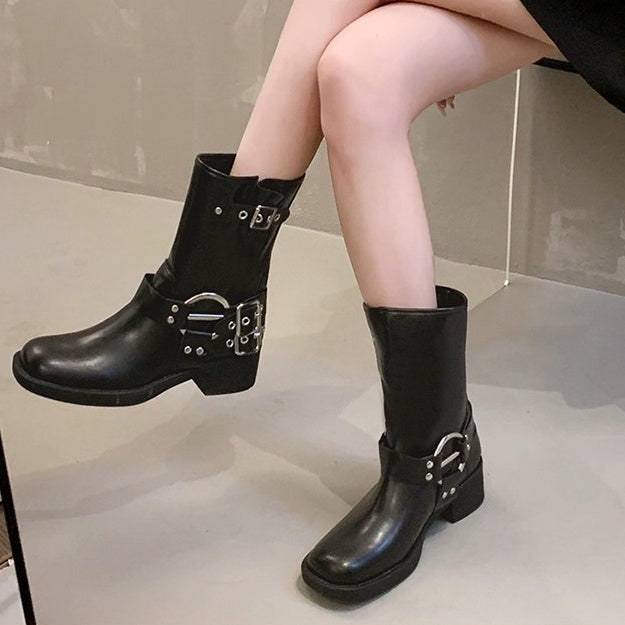 ベルトデザインエンジニアブーツ