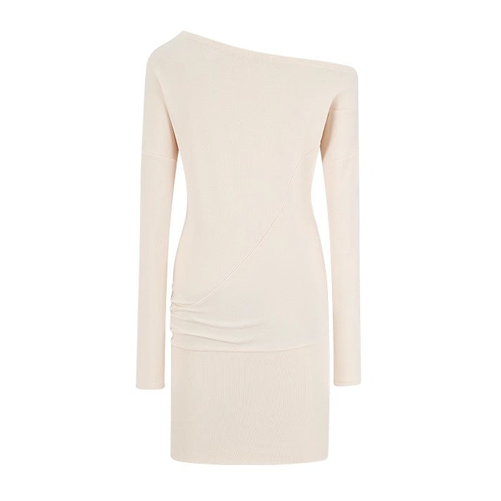 ワンショルダールーズフィットミニワンピース