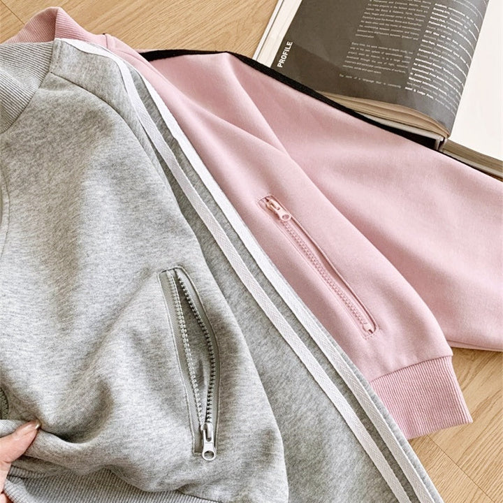 ラインスウェットスカートセットアップ