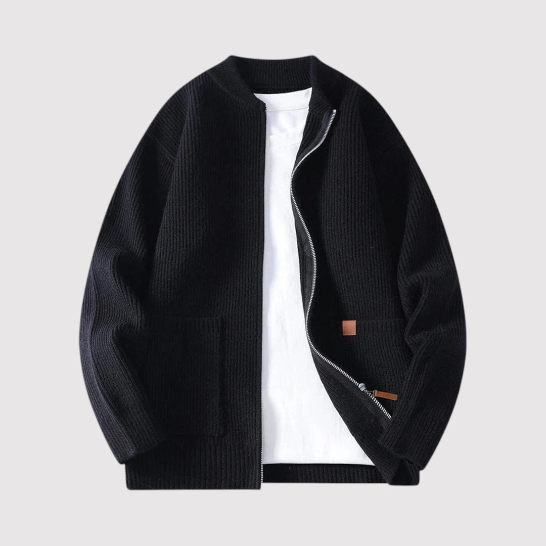 KAIEN | エレガントなリブニットジャケット
