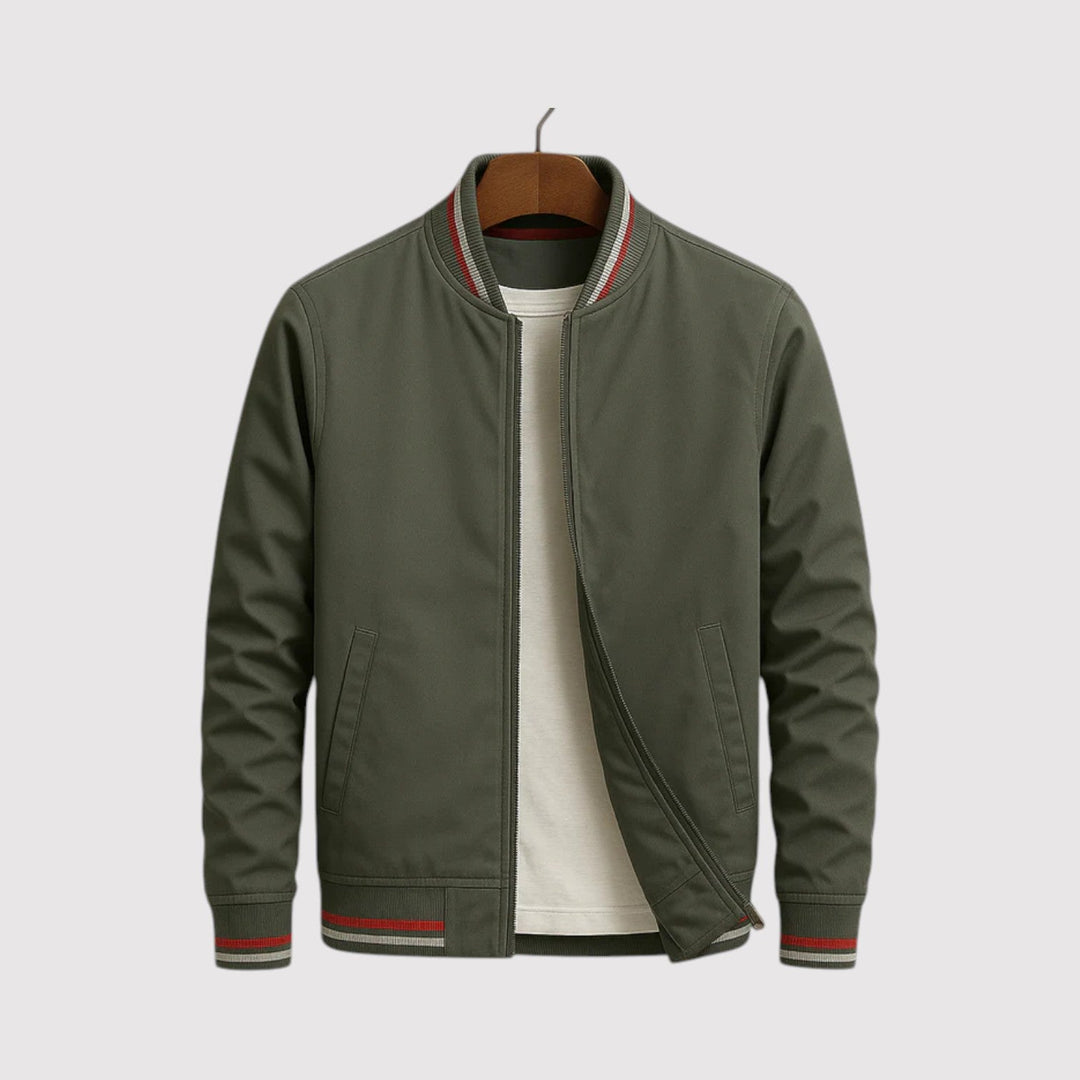 MAVERICK | ラグジュアリー・ストライプ・ボマー