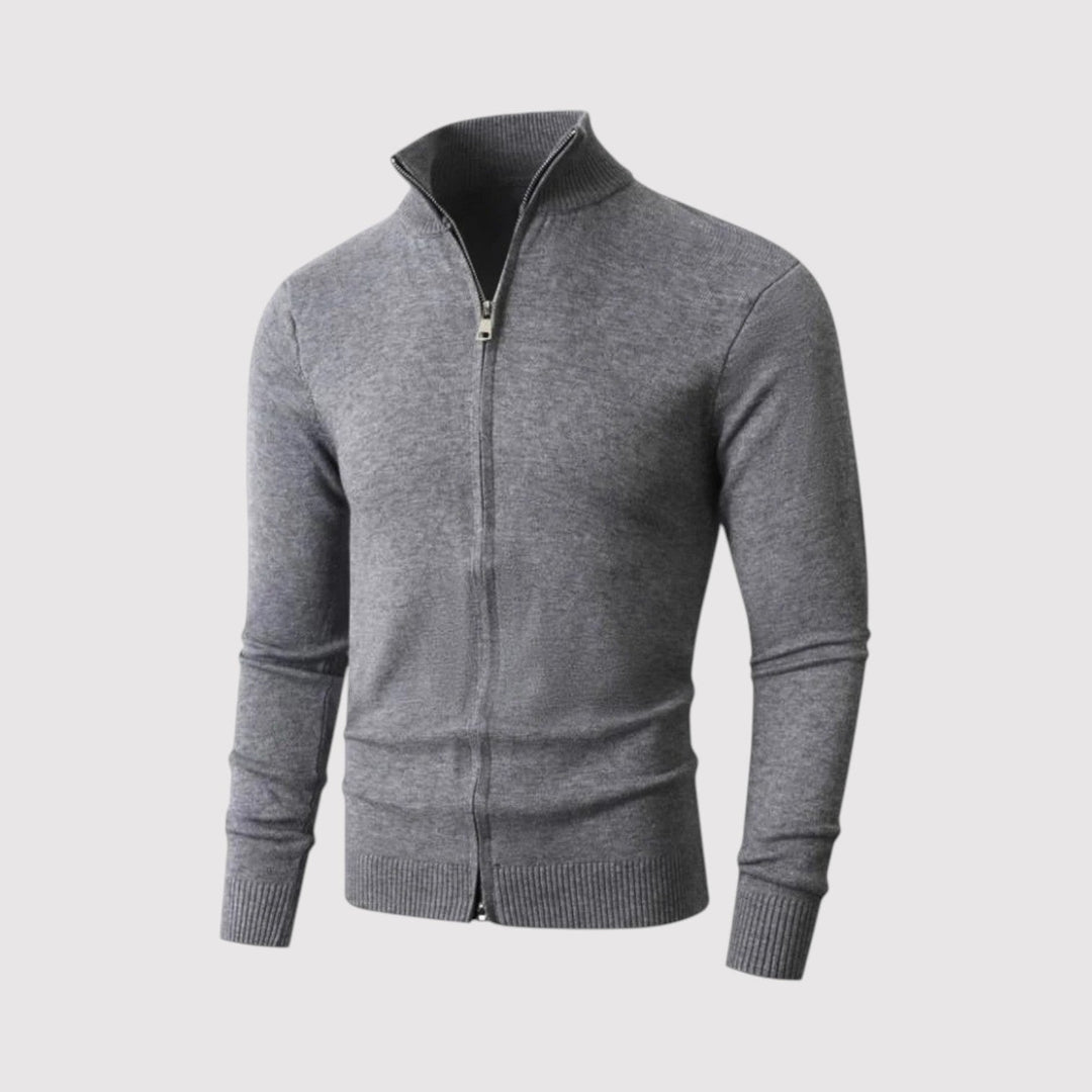 KEITARO | プレミアム・ウール・ジップ・ニット・セーター