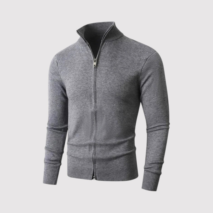 KEITARO | プレミアム・ウール・ジップ・ニット・セーター