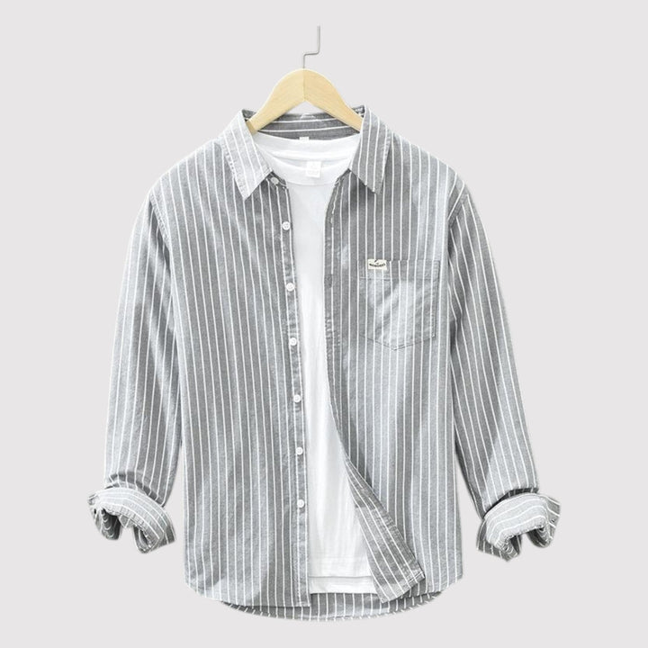 EDMUND | 快適なリュクス長袖シャツ