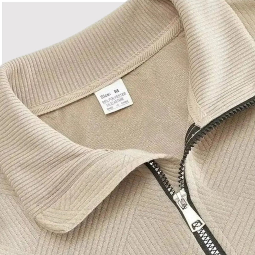 YUUSEI | プレミアム・ハーフジップ・プルオーバー