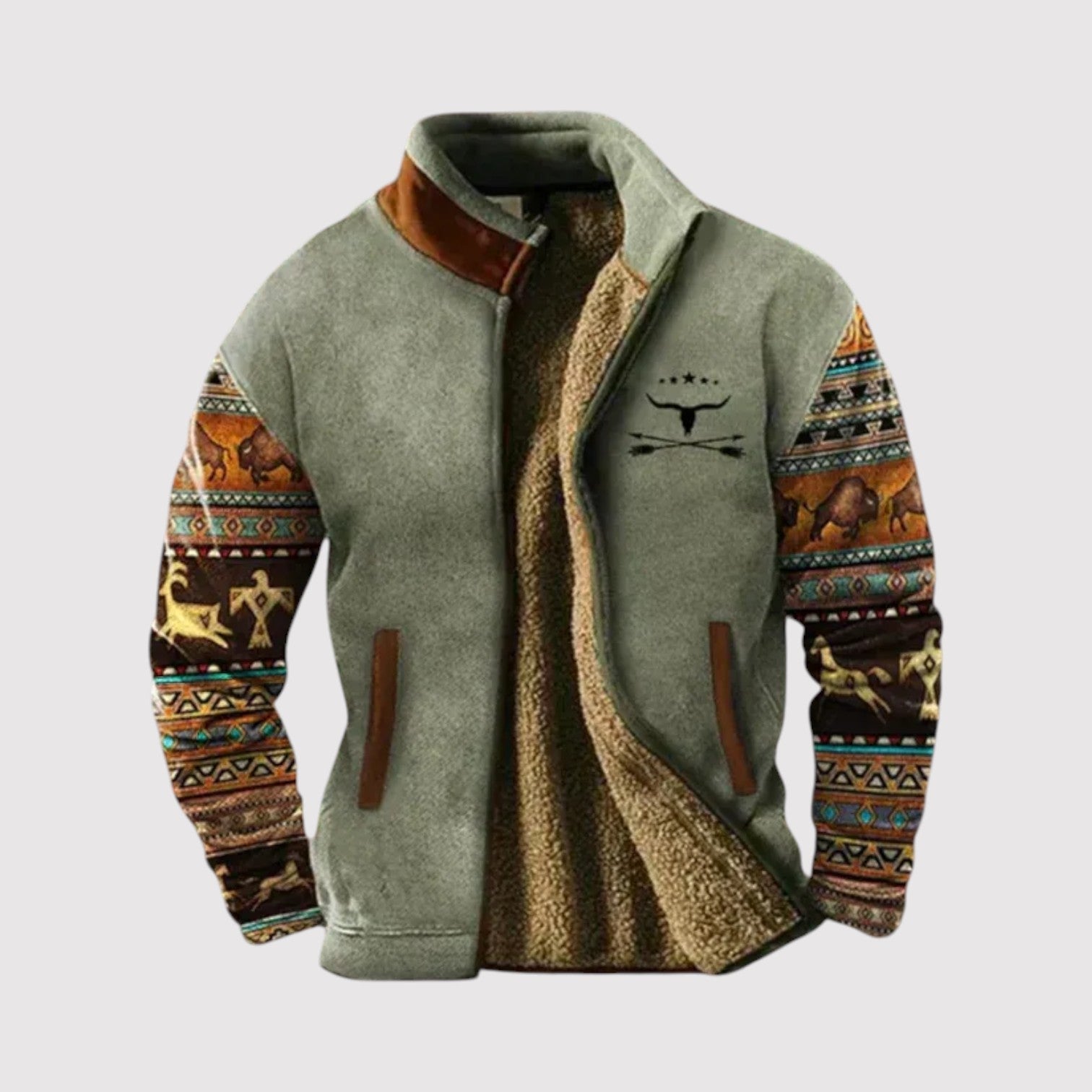 プリント入りグレー / 5XL