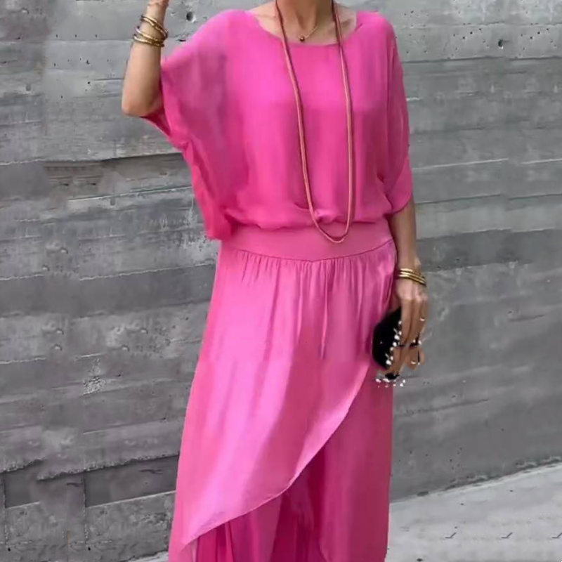 Alyson - シフォン・ツーピース・セット